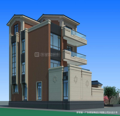 別墅豪宅600平米裝修案例_效果圖 - 建筑外觀 - 設(shè)計(jì)本